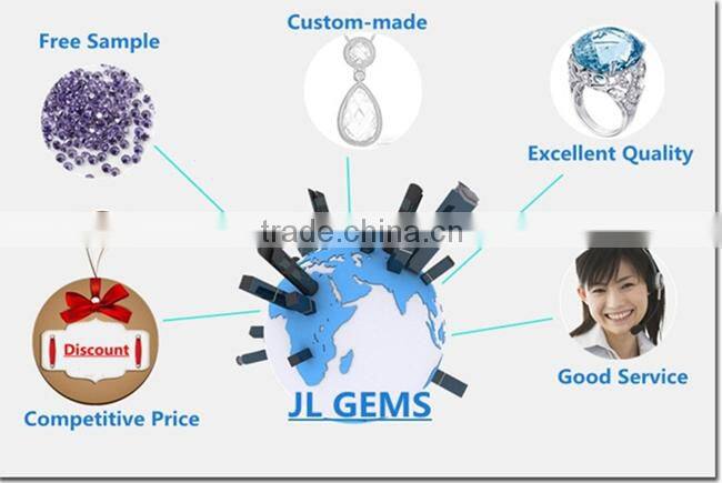 Synthetic Marquise Dark Champagne CZ Gemstones For Wedding Dresses