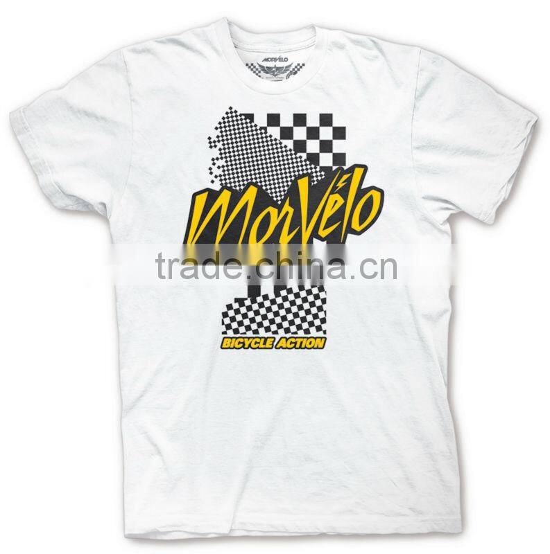 Customized logo printing sublimation t shirt