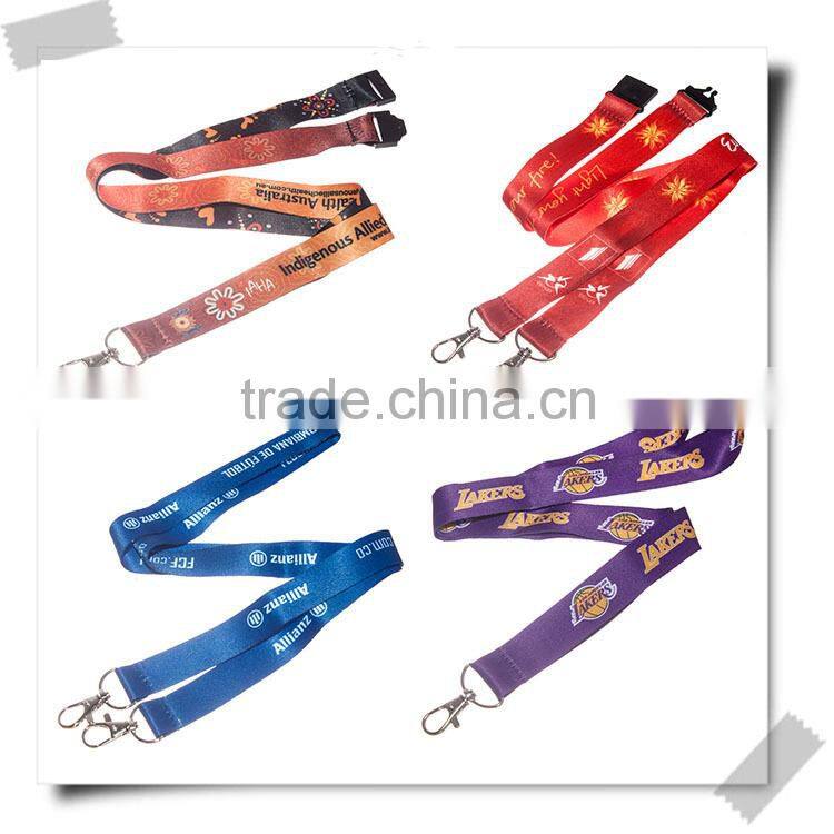 Promotional cheap & classical custom printing neck lanyards