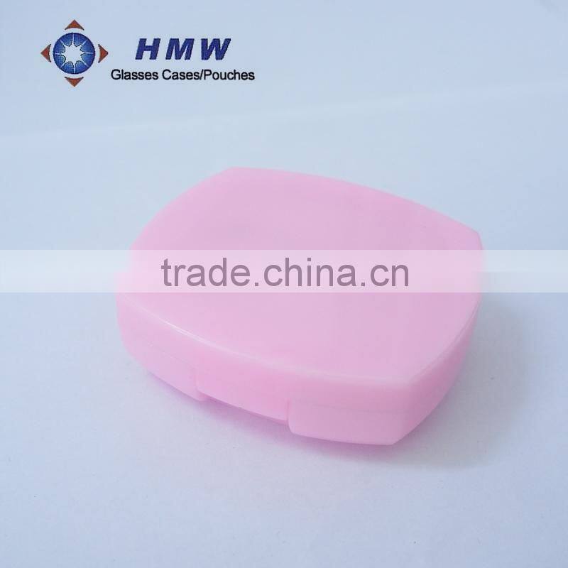 wholesale custom plastic PP contact lens case with mirror, dual box, tweezer, bottle