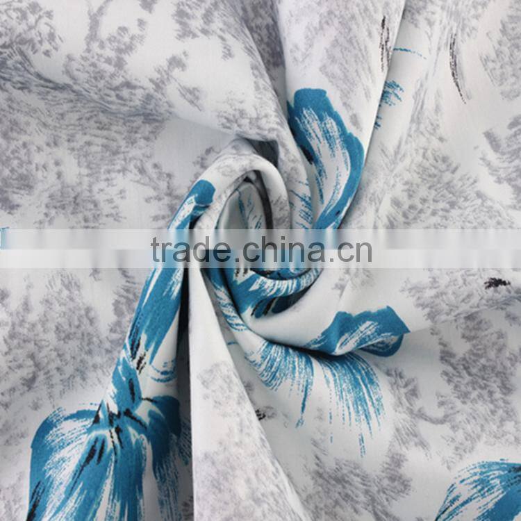 bowknot pattern digital printing 40S cotton fabric textiles for womens garment clothing