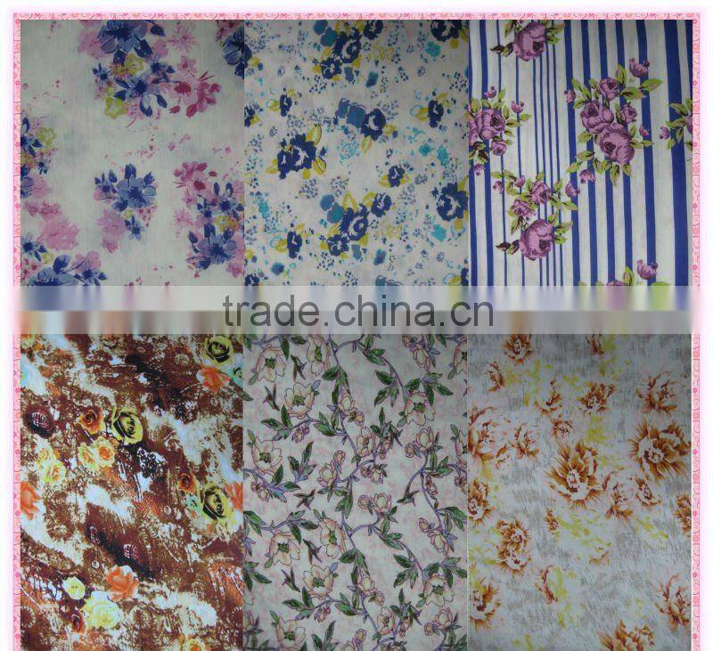 nylon cotton embroidered net fabric