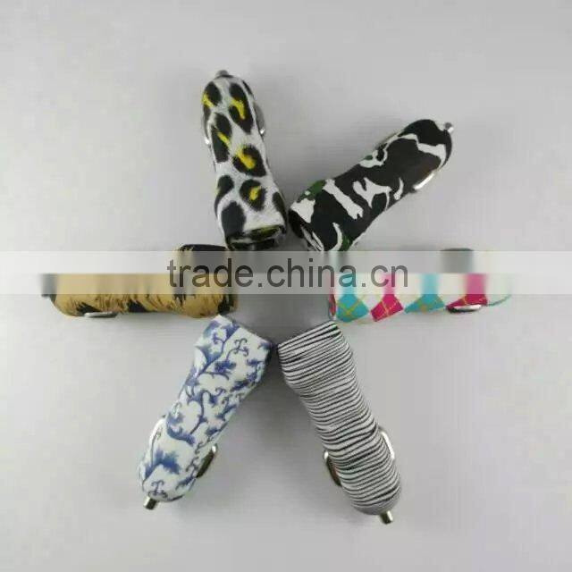 mobile phone retractable car charger adapter