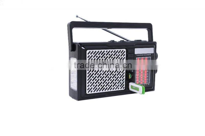 2016 HOT SALE RECHARGEABLE FM/AM RADIO WITH USB