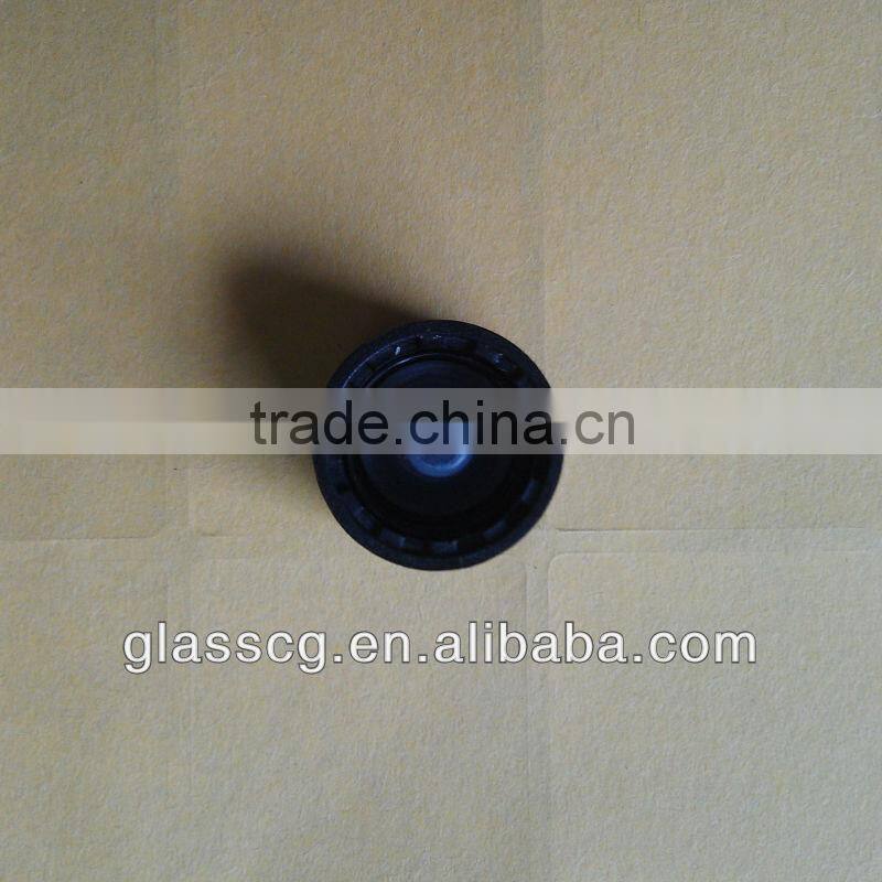 plastic screw bottle vial cap with polycone liner