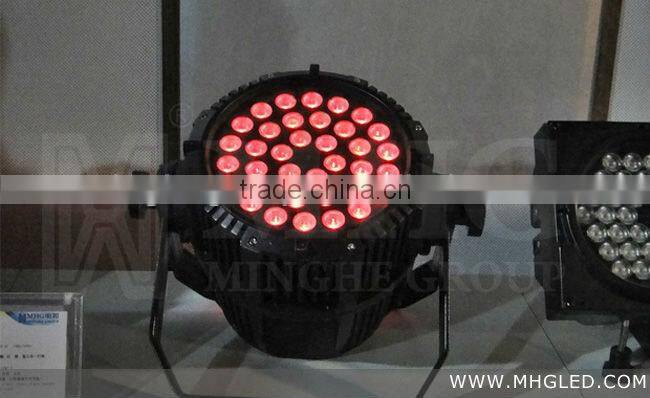 Tri color LED par 64 dj light stand