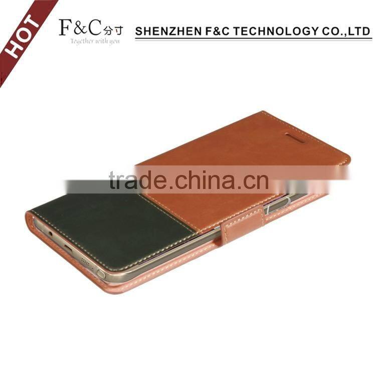 For Samsung Note 7 Magnetic Flip PU Leather Phone Case,Genuine Leather Case For all model