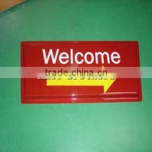 Wholesale vacuum form painting colorful plastic signs