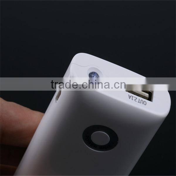 5200mah 5V 2.1A cell phone universal personalized power bank