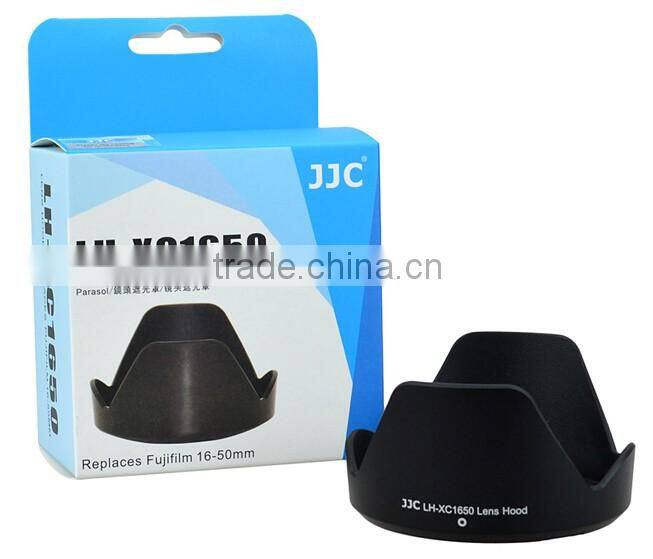 Black Lens Hood JJC LH-XC1650 58mm Lens Hood For Fujifilm XC16-50mm