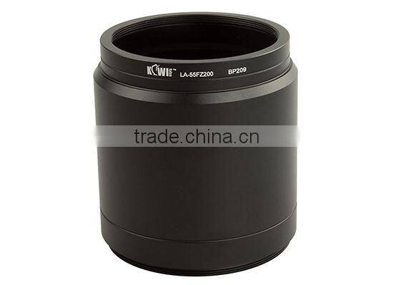 Kiwifotos Lens adapter tube LA-55FZ200 provides 55mm filter mount for Panasonic DMC-FZ200 & Leica D-Lux4