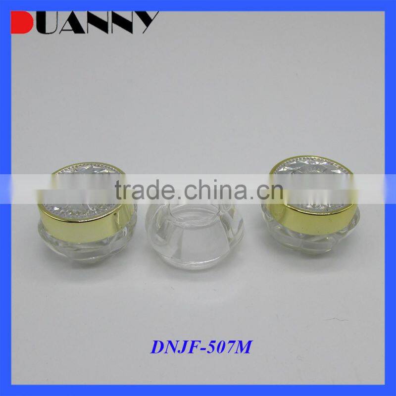 Cosmetic Cream Empty Jar Acrylic Cream Jar Flower Shape Cosmetic Plastic Jar