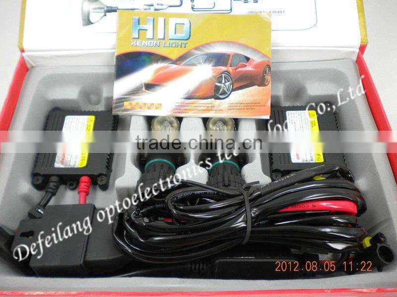 H4New car and motorcycle real factory wholesale HID xenon lamp kit slim normal wireless ballast 12V24V 35W 55W 75W 3000K-30.000K