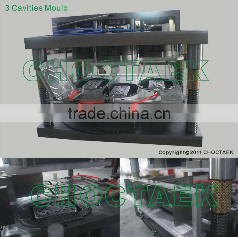 Aluminium foil container mould