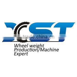 Zinc universal clip on balance weight for universal steel wheels