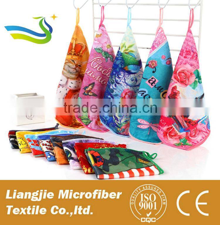 opp plastic bag packed 80 Polyester 20 Polyamide with hook kitchen towel disposable towe fabric textiles