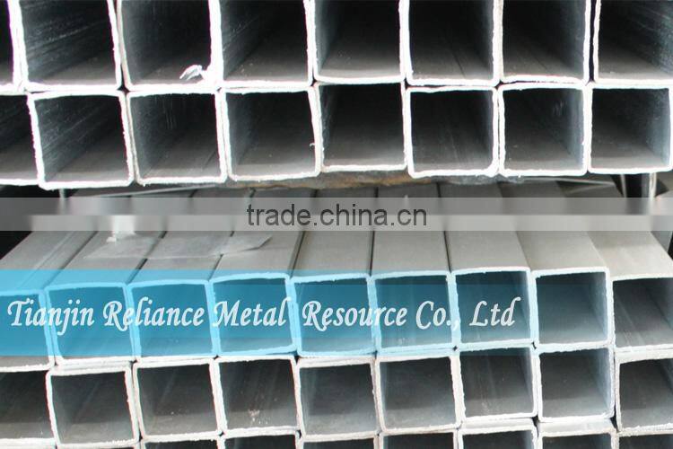 DIAMETER 50*50MM PRE ZINC COATING SQUARE STEEL TUBE