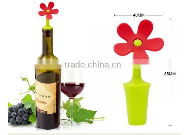 Wholesale reusable colored safety cork stopper silicone