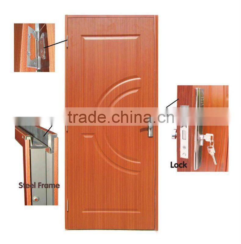 Melamine Laminated Door,mdf moulded interior door
