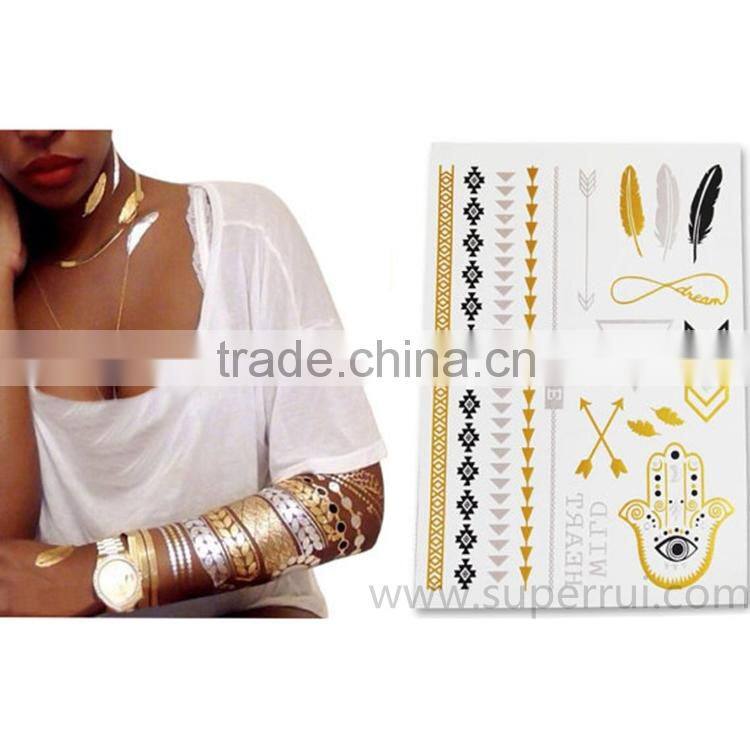2015 Eco-friendly and skin safe bulk temporary tattoo