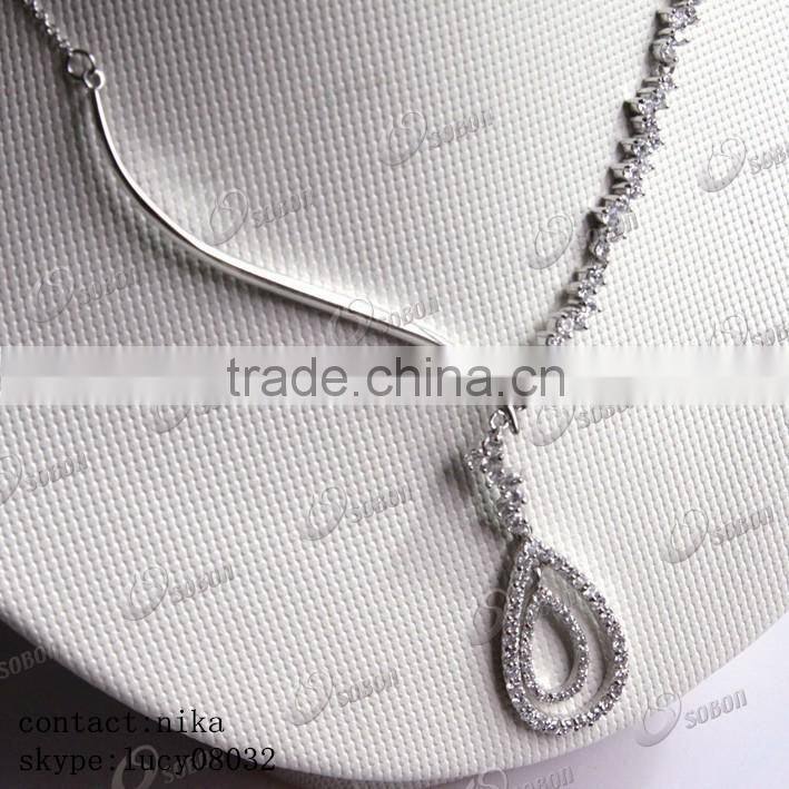 hot sale 925 silver jewellery necklace, wholesale hot agate pendant 925 silver jewellery necklace