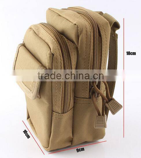Military Waist Pack Expanded Molle Bag Small Tactical Mobile Phone Waist Bag