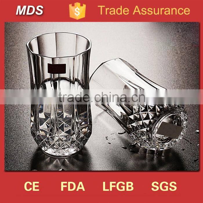 Personalized tasting crystal whiskey glass tumbler