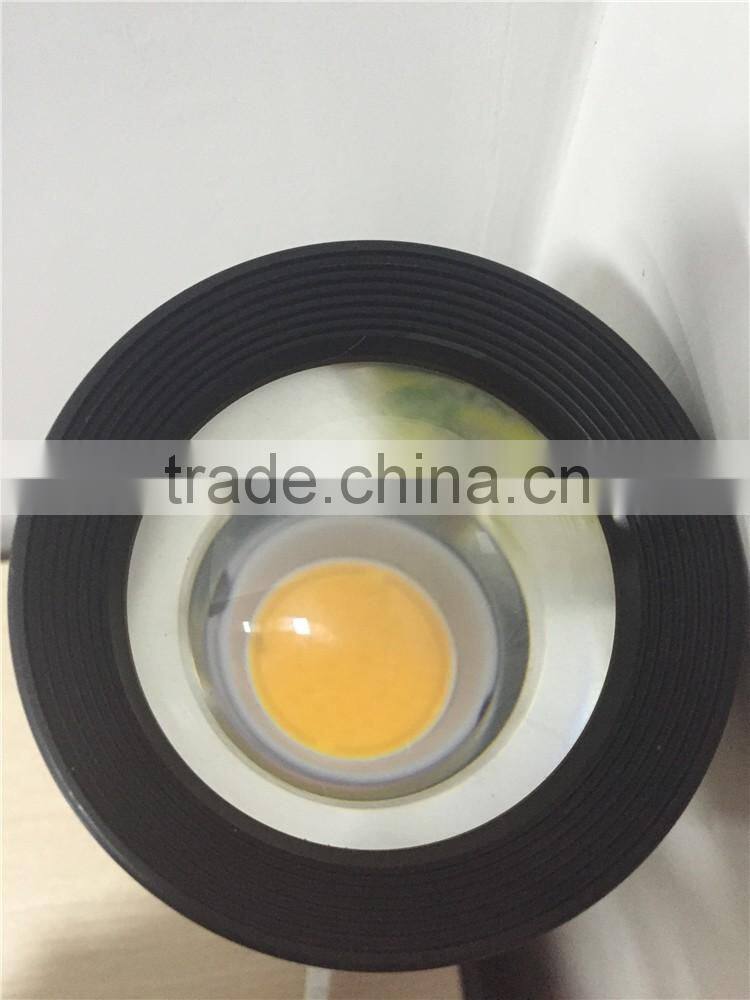 24W Black LED COB Track Light for shopping light