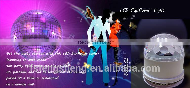 Remote Control RGB LED Crystal Ball Light Mini Magic Ball(CE&RoHS Compliant)