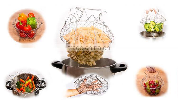 stainless steel 12 in 1 kitchen colander