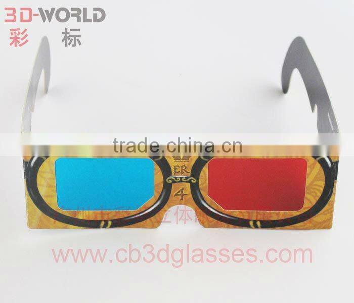 2013 fashion style stock chromadepth 3d video eyeglasses