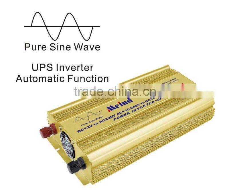 1000w UPS pure sine wave inverter UPS inverter automatic function
