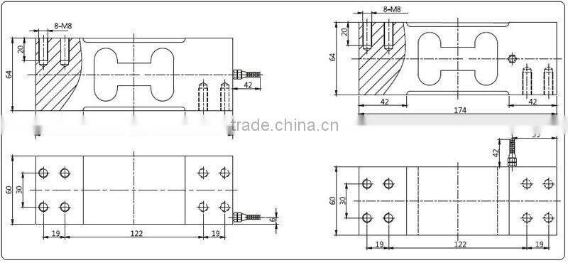 high temperature LoadCell for bench scale