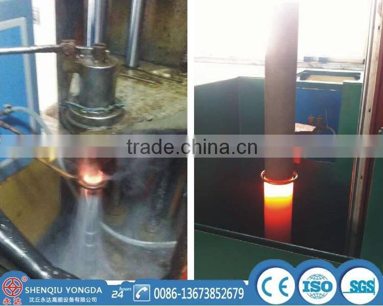 Mosfet HF transmission shaft induction heating for quenching