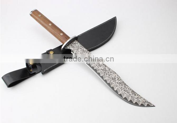 Combat tactical survival fixed blade knife saber knife of Ming dynasty