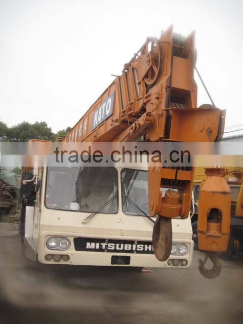 used kato 50t hydraulic truck crane original from japan good condition