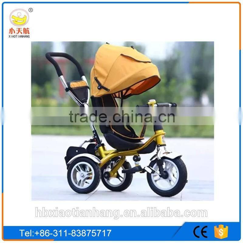 China 3 wheel baby tricycle/360 degree rotation children tricycle/kid tricycle