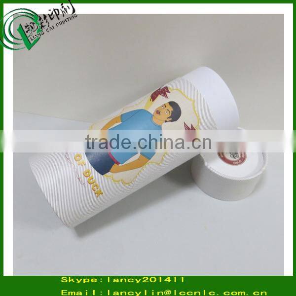 cylinder paper tube for t-shirt packaging tube cardboard round tube