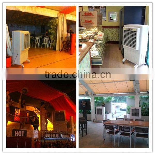 Mini floor standing air conditioner, portable air cooler, evaporative cooler