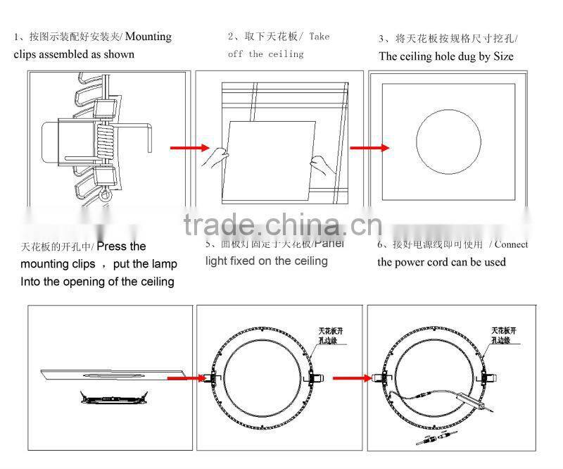 18w high brightness led ceiling light modern