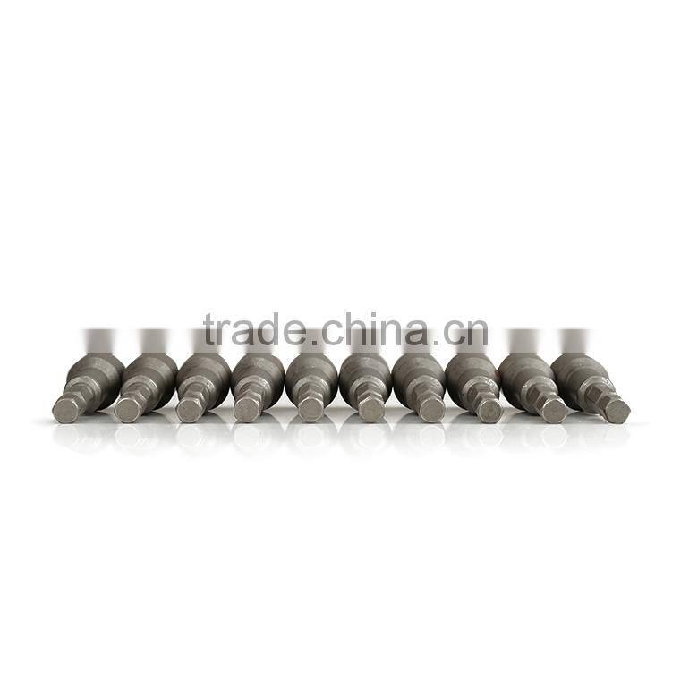 10Pieces 65mm Power Nut Driver Bit Set With Magnet