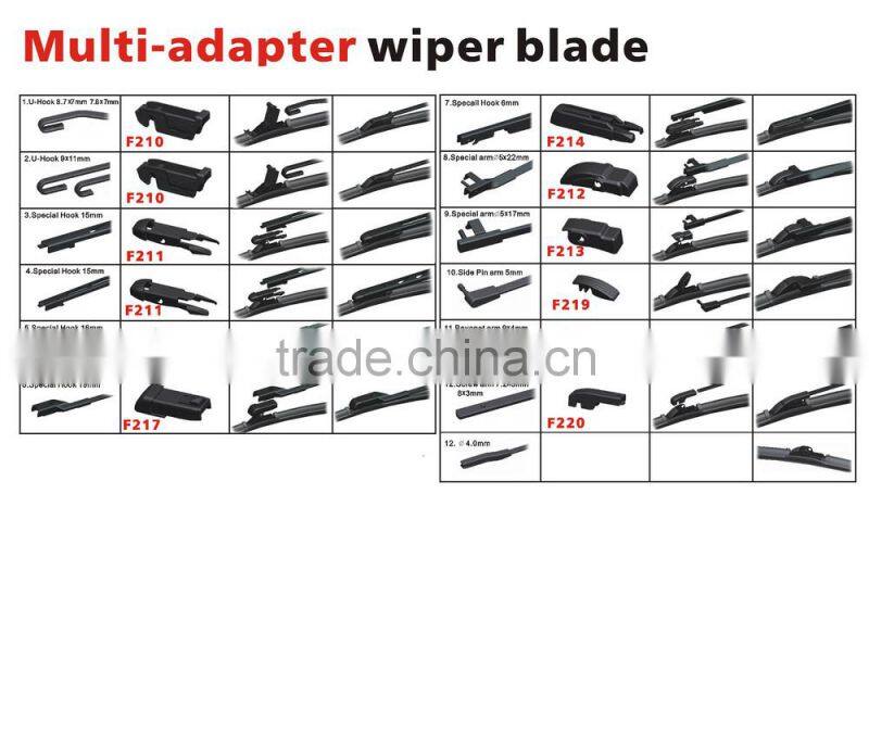 Best selling wholesale reflex wiper blade 19mm wiper blade