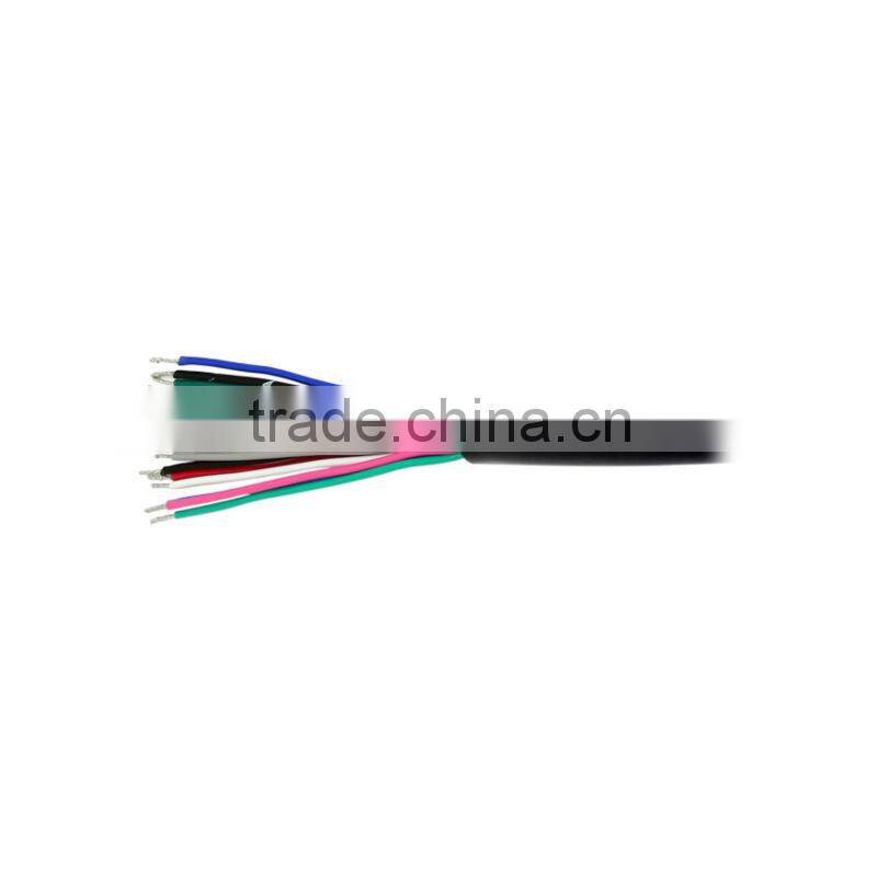 Cable, J1962M/F Pass-thru to Open End, 5ft