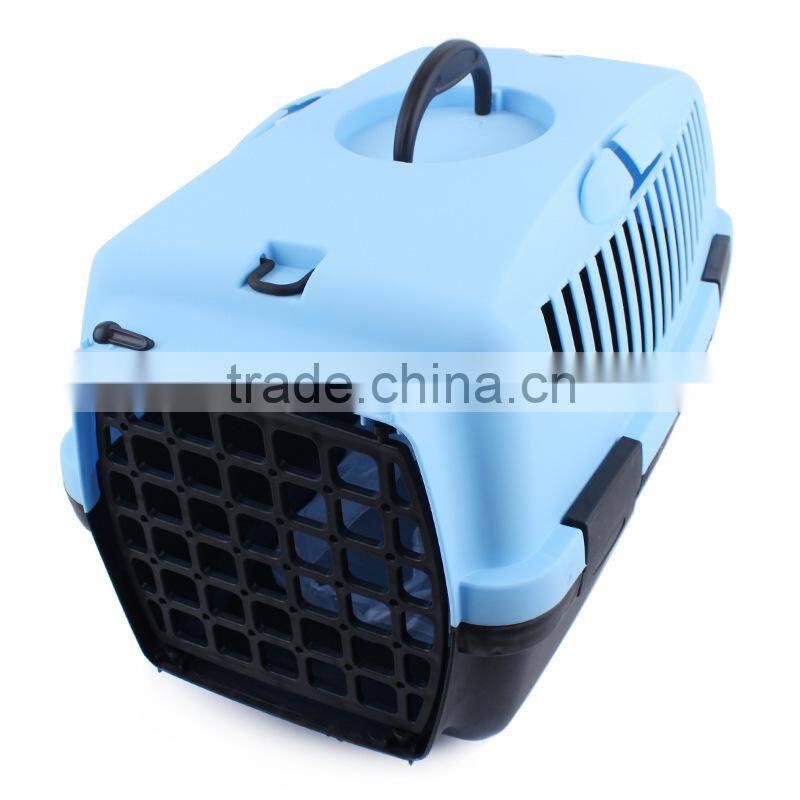 Plastic Pet Carrier For Cat Dog Puppy Rabbit Travel Box Basket Cage Outdoor New