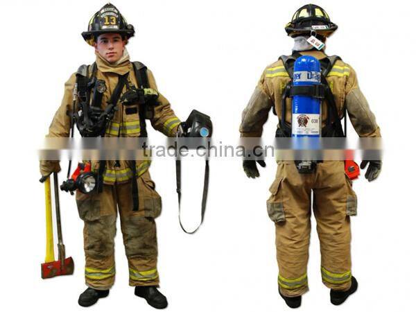 China New design fabric fire fighters uniforms firefighter uniform fireman suit