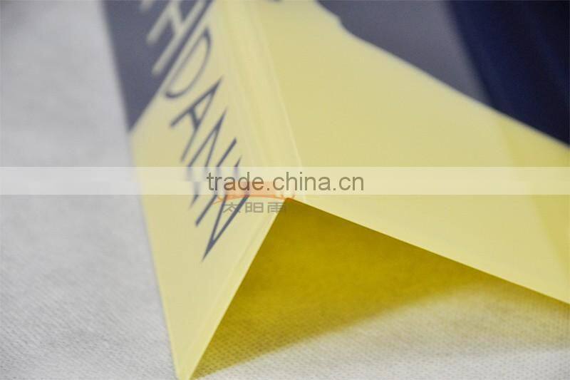 New Brand Launch Acrylic Promotion Sign Block