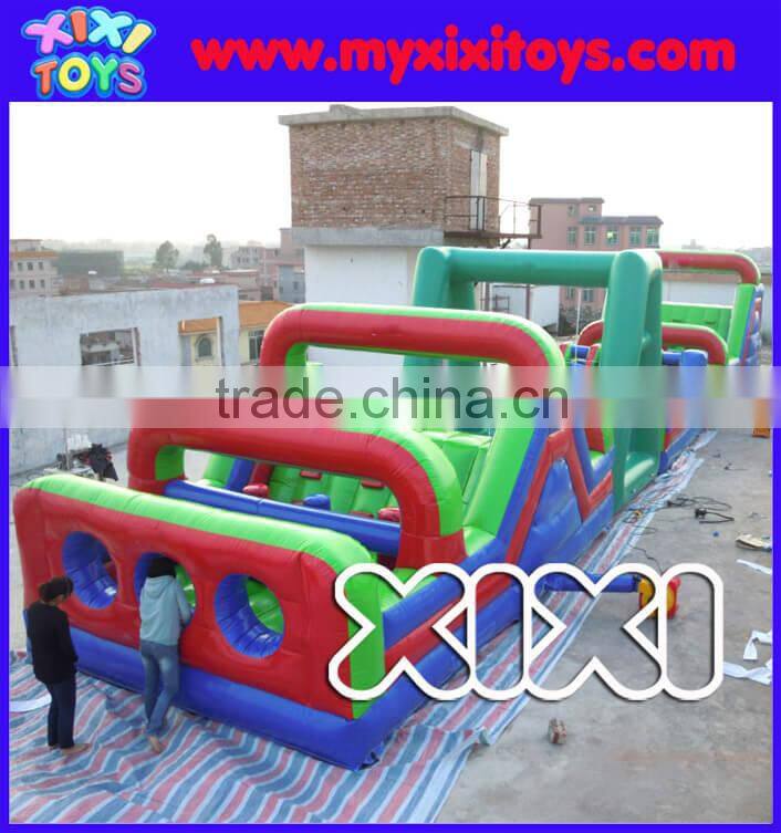2016 outdoor inflatable obstacle course