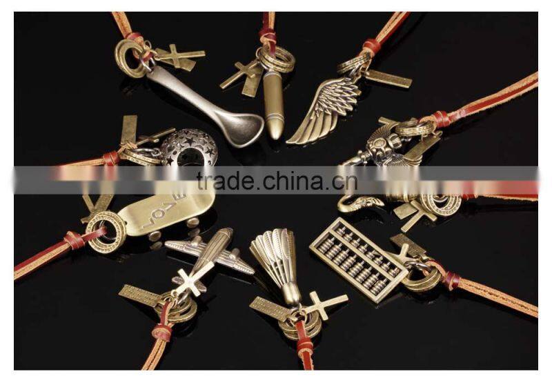 New 2016 Jewelry Alloy Airplane Pendant Necklace
