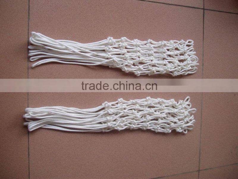 Factory OEM Heavy-duty White Basketball Net Made in China