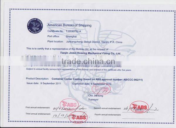 iso 1161 steel container corner castings
